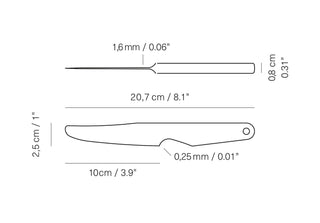 Veark - SRK10 Forged Serrated Knife - KOHEZI
