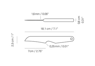 Veark - TRK07 Forged Turning Knife - KOHEZI
