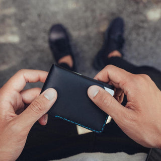 Wingback - Card Wallet (Charcoal) - KOHEZI