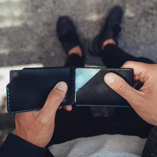 Wingback - Card Wallet (Charcoal) - KOHEZI