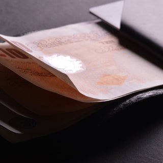 Wingback - Cash Wallet (Charcoal) - KOHEZI