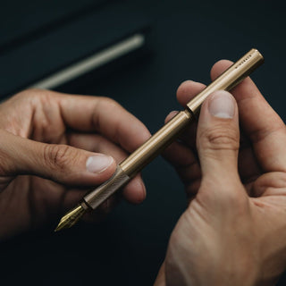 Wingback - Fountain Pen (Brass) - KOHEZI