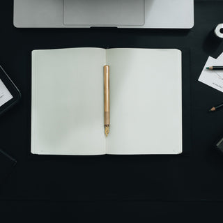 Wingback - Fountain Pen (Brass) - KOHEZI