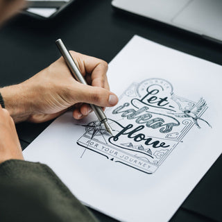 Wingback - Fountain Pen (Steel) - KOHEZI