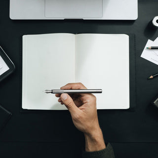 Wingback - Fountain Pen (Steel) - KOHEZI