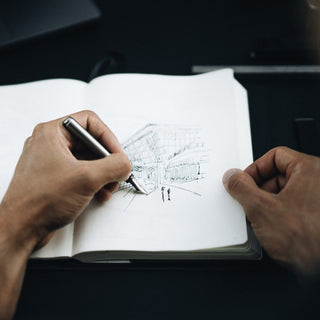 Wingback - Fountain Pen (Steel) - KOHEZI