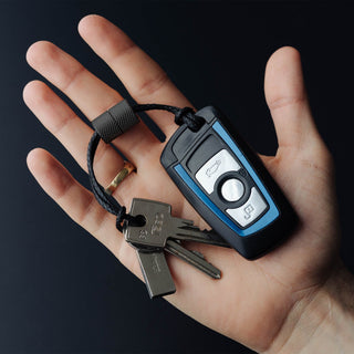 Wingback - Key Loop (Black Steel) - KOHEZI