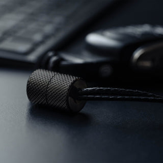 Wingback - Key Loop (Black Steel) - KOHEZI