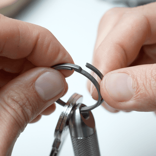 Wingback - Key Ring (Titanium) - KOHEZI