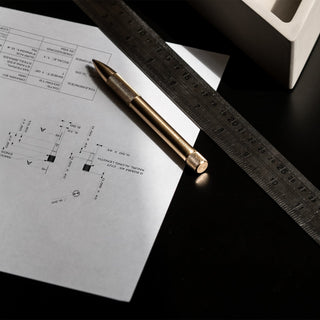 Wingback - Mechanical Pen (Brass) - KOHEZI