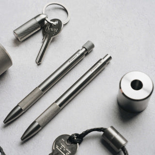 Wingback - Mechanical Pen (Titanium) - KOHEZI