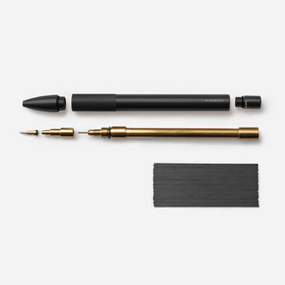 Wingback - Mechanical Pencil (Black Steel) - KOHEZI