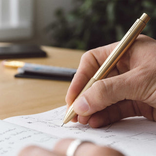 Wingback - Mechanical Pencil (Brass) - KOHEZI