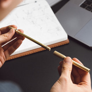 Wingback - Mechanical Pencil (Brass) - KOHEZI