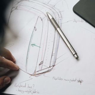 Wingback - Mechanical Pencil (Titanium) - KOHEZI