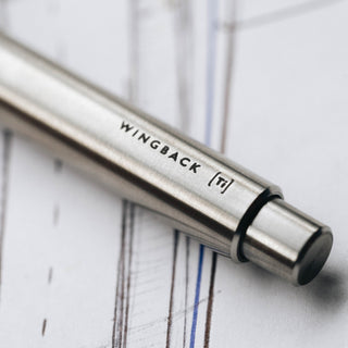 Wingback - Mechanical Pencil (Titanium) - KOHEZI