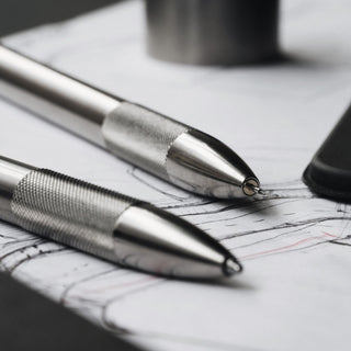 Wingback - Mechanical Pencil (Titanium) - KOHEZI