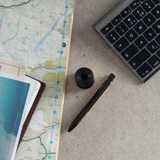 Wingback - Pen Holder (Black Steel) - KOHEZI