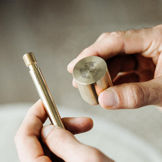 Wingback - Pen Holder (Brass) - KOHEZI