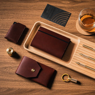 Wingback - Pen Slip (Chestnut) - KOHEZI