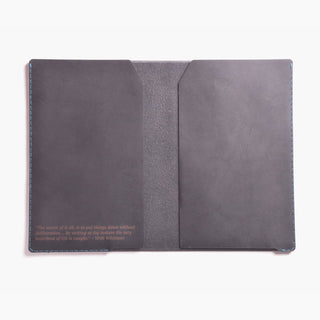Wingback - Refillable Notebook (Charcoal) - KOHEZI