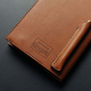 Wingback - Refillable Notebook (Whisky) - KOHEZI