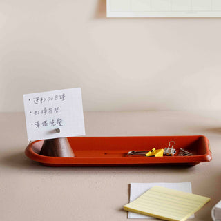 YSTUDIO - Classic Reflect Eco Leather Tray (L/S) - KOHEZI