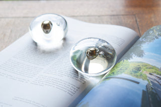 YSTUDIO - Classic Renaissance Glass Paperweight (Dew Glow) - KOHEZI