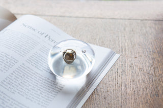 YSTUDIO - Classic Renaissance Glass Paperweight (Dew Glow) - KOHEZI