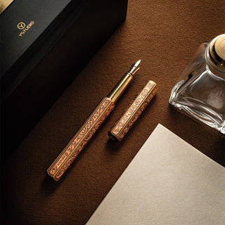 YSTUDIO - Classic Renaissance KAZARI KANAGU DRAGON Fountain Pen - KOHEZI