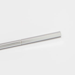 YSTUDIO - Classic Revolve Ballpoint Pen Slim (Shiny Silver) - KOHEZI