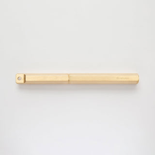 YSTUDIO - Classic Revolve Portable Fountain Pen (Brass) - KOHEZI