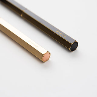 YSTUDIO - Classic Revolve Portable Fountain Pen (Brass) - KOHEZI