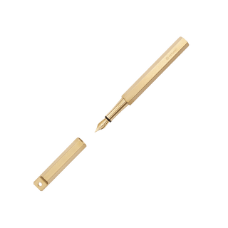 YSTUDIO - Classic Revolve Portable Fountain Pen (Brass) - KOHEZI