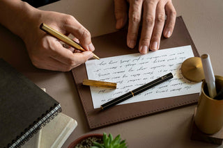 YSTUDIO - Classic Revolve Rollerball Pen (Brass) - KOHEZI