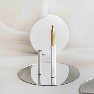 YSTUDIO - Classic Revolve Rollerball Pen (White) - KOHEZI