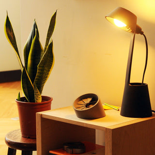 22STUDIO - 4th Dimension Table Clock (Gold/Grey) - KOHEZI