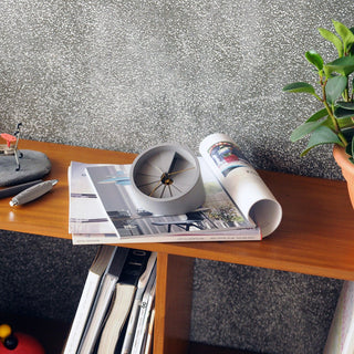 22STUDIO - 4th Dimension Table Clock (Gold/Grey) - KOHEZI