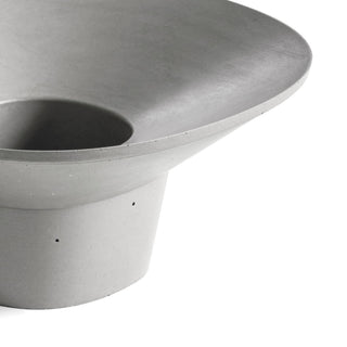 22STUDIO - Superellipse Flower Tray (Concrete Grey) - KOHEZI