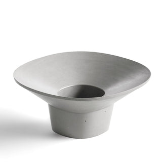 22STUDIO - Superellipse Flower Tray (Concrete Grey) - KOHEZI