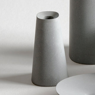 22STUDIO - Superellipse Small Vase (Concrete Gray) - KOHEZI