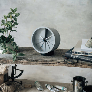 22STUDIO - 4th Dimension Wall Clock (Blue/Grey)