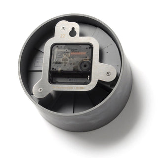 22STUDIO - 4th Dimension Wall Clock (Red/Grey)