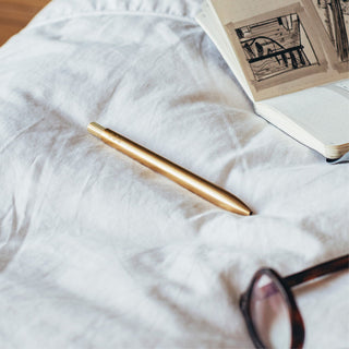 Ajoto - The Pen (14ct Plated Gold Brass) - KOHEZI