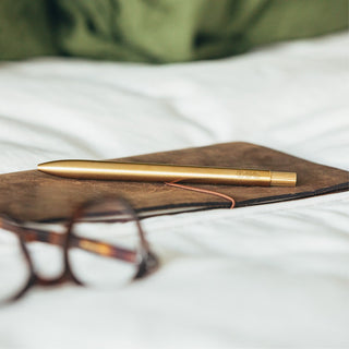 Ajoto - The Pen (Brass Natural Brushed) - KOHEZI