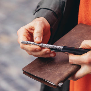 Ajoto - The Pen (Tempel Stainless Steel) - KOHEZI