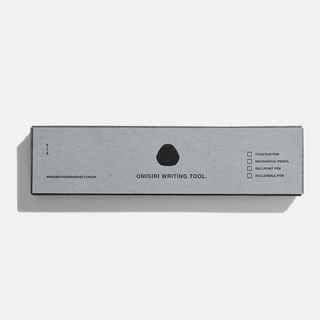 Before Breakfast - Onigiri Ballpoint Pen (Silver Raw) - KOHEZI