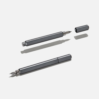 Before Breakfast - Onigiri Fountain Pen (Anthracite Grey) - KOHEZI