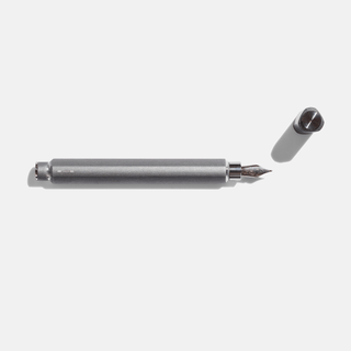 Before Breakfast - Onigiri Fountain Pen (Gunmetal Grey Raw) - KOHEZI