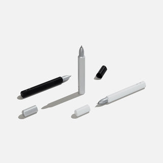 Before Breakfast - Onigiri Pen For The Desk (Silver) - KOHEZI